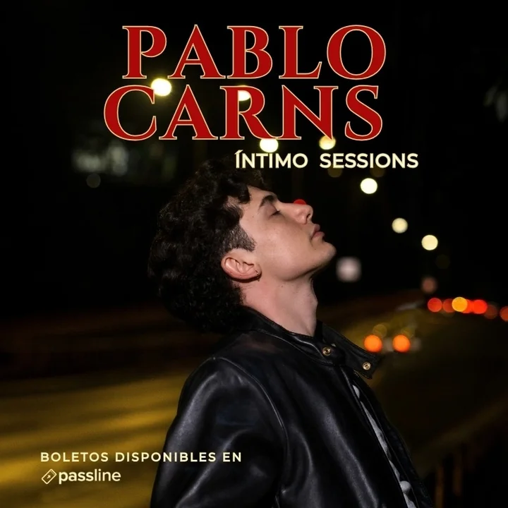 Flyer de Pablo Carns