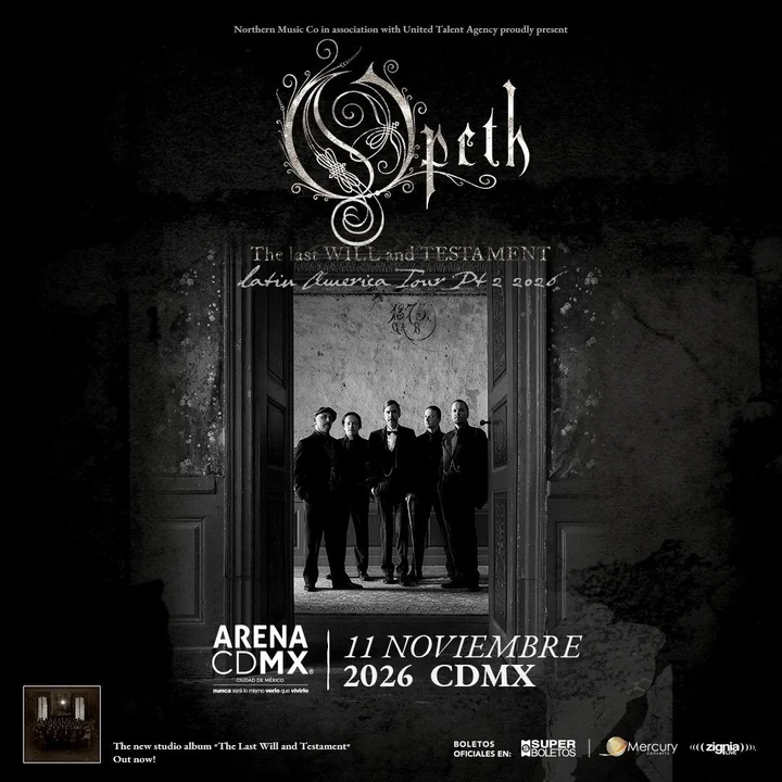 Flyer de Opeth