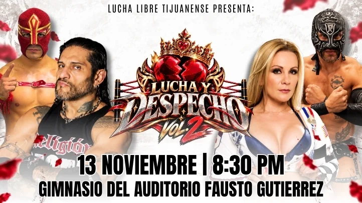 Flyer de Lucha y Despecho Vol 2