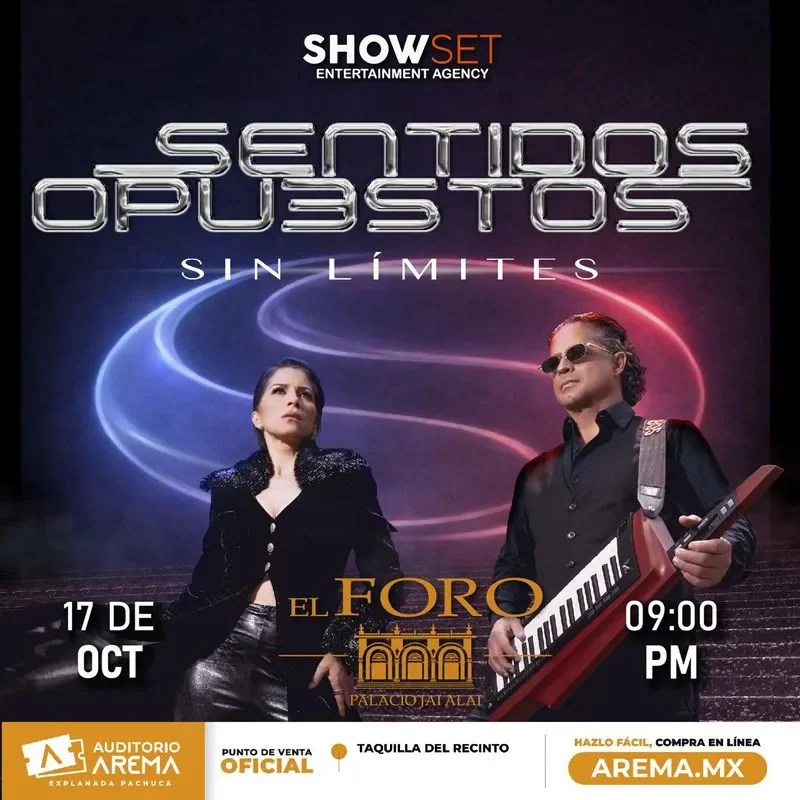 Flyer de Sentidos Opuestos
