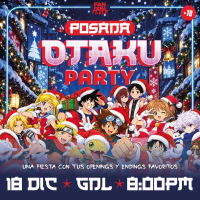 Flyer de OTAKU PARTY