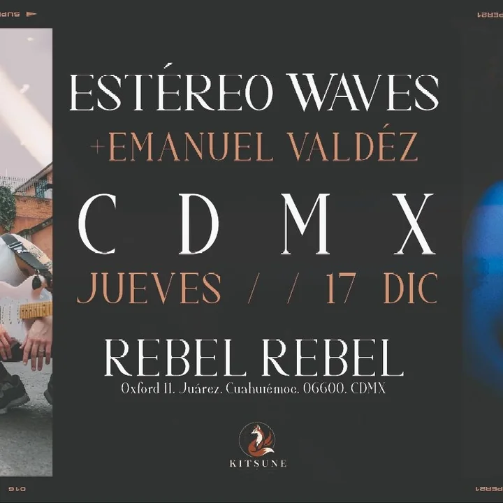 Flyer de Estéreo Waves