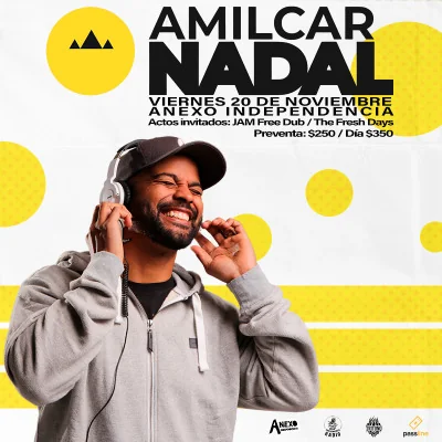 Flyer de Amilcar Nadal