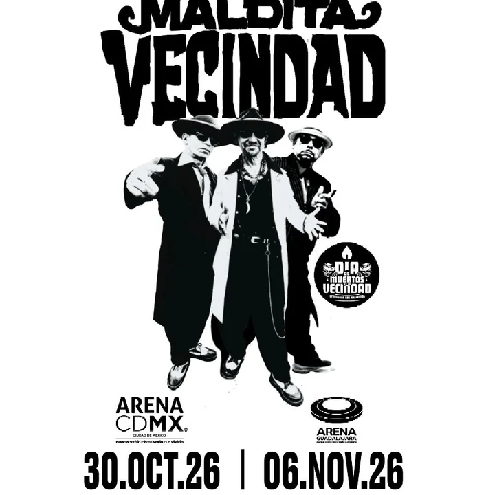 Flyer de Maldita Vecindad