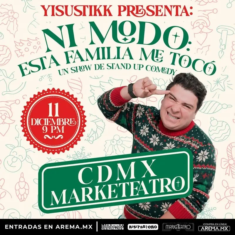 Flyer de Yisustikk presenta: Ni Modo, Esta Familia Me Tocó 