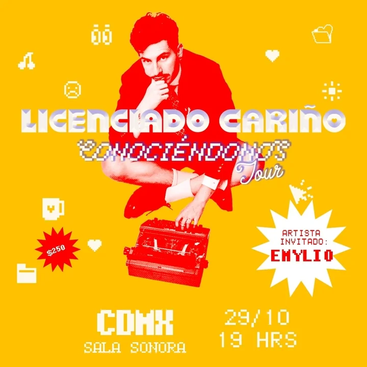 Flyer de Licenciado Carino