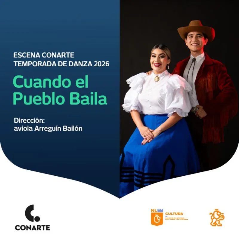 Flyer de Cuando el pueblo baila
