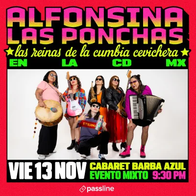Flyer de Alfonsina “Las Ponchas” 