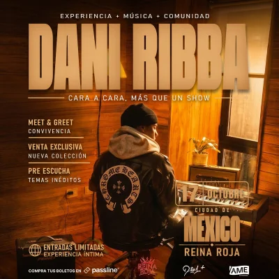 Flyer de DANI RIBBA EXPERIENCE