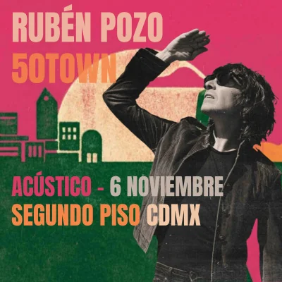 Flyer de Ruben Pozo 