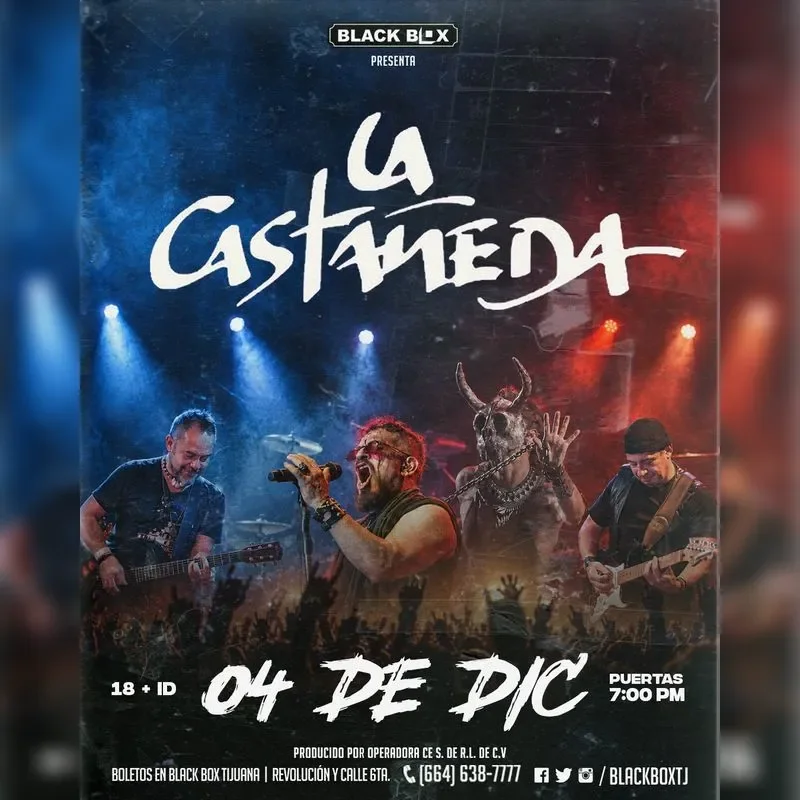 Flyer de La Castañeda 