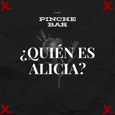 Flyer de ¿Quién es Alicia? En Vivo