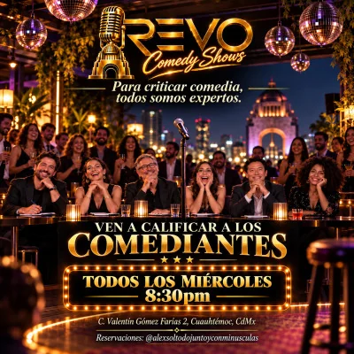 Flyer de REVO OPEN COMEDY CASTING