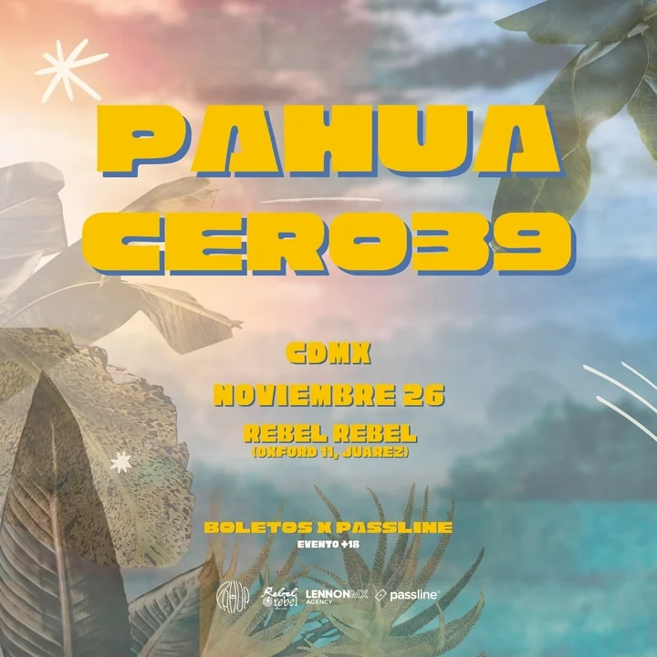 Flyer de Pahua