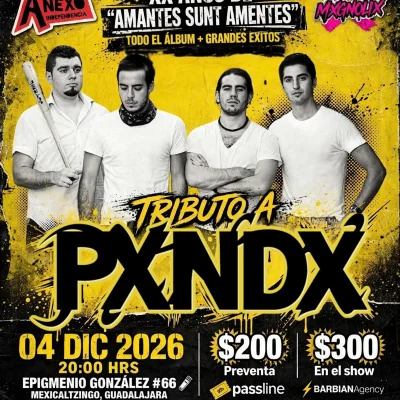 Flyer de Mxgnolix 