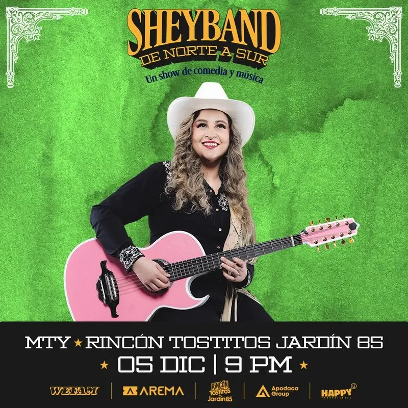 Flyer de Shey Band