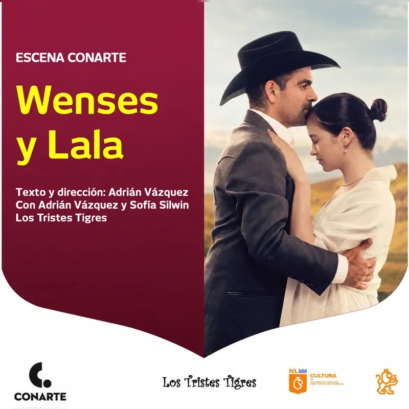 Flyer de Wenses y Lala