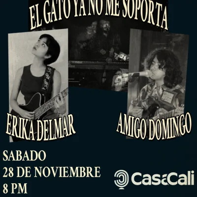 Flyer de Noche de Huateque: Gatazo Acústico