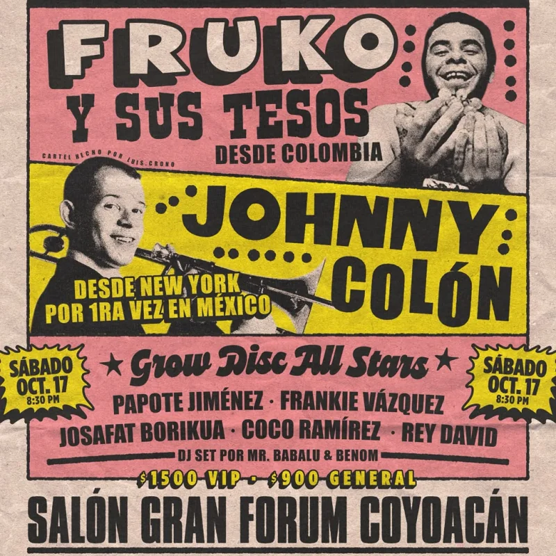 Flyer de SALSA MAGISTRAL vol 2