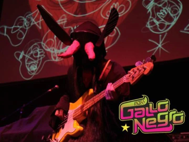 Flyer de Sonido Gallo Negro