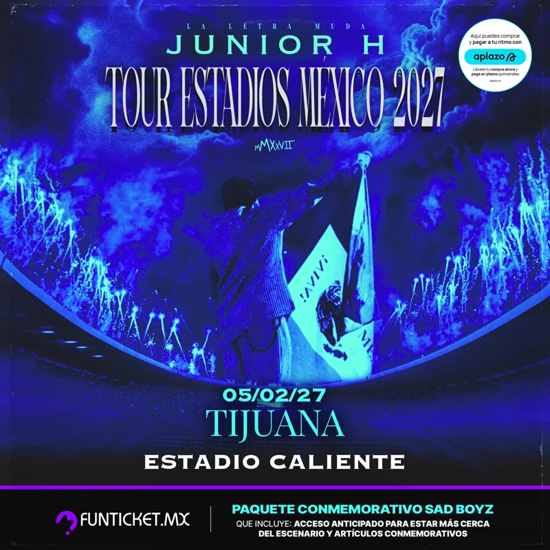 Flyer de Junior H 