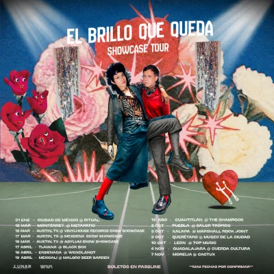Flyer de Valsian Showcase El Brillo Que Queda 
