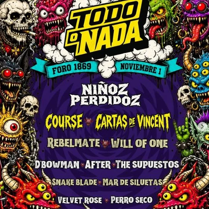 Flyer de Todo O Nada Fest