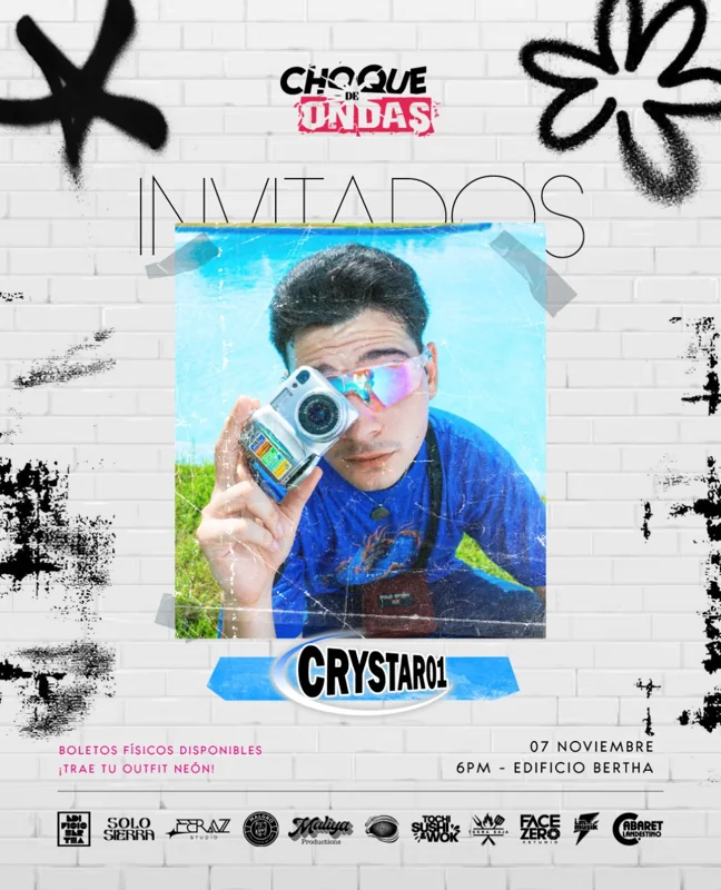 Flyer de Choque de Ondas - CRYSTAR01