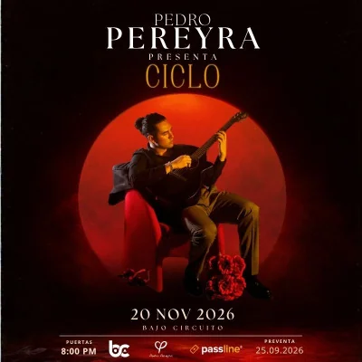 Flyer de Pedro Pereyra | Ciclo