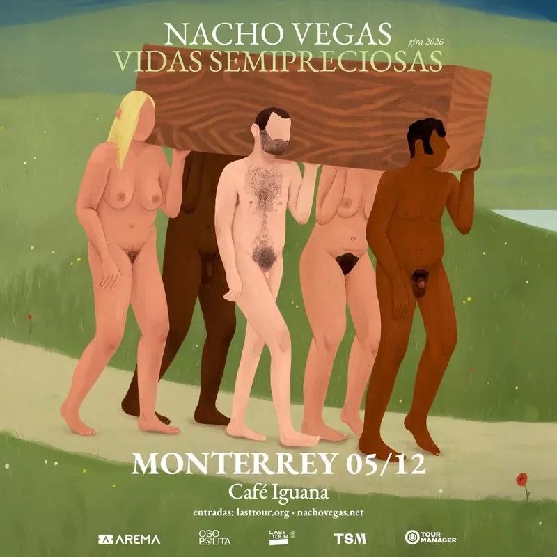 Flyer de Nacho Vegas
