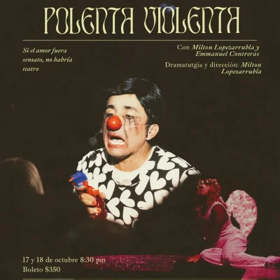 Flyer de Polenta violenta