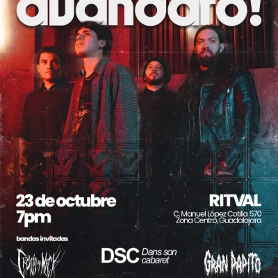 Flyer de Avándaro! Y amigos