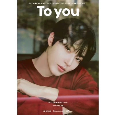 Flyer de 2026 HWANG IN YOUP FANMEETING < To You > 