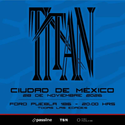 Flyer de Titan presenta Terrodisco a la Nave Nodriza