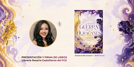 Flyer de PRESENTACIÓN & FIRMA - THEA GUANZON EN CDMX
