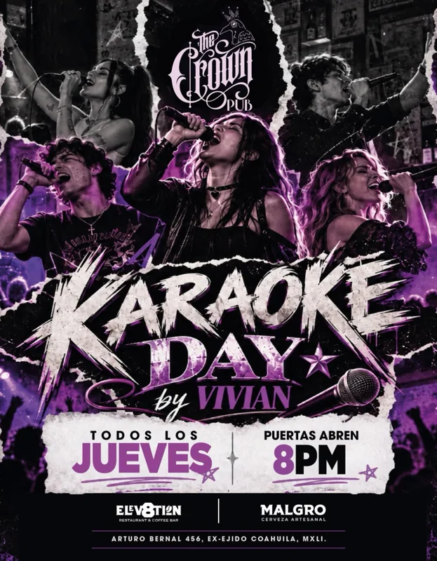 Flyer de Karaoke Day by Vivian
