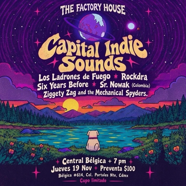 Flyer de Capital Indie Sounds