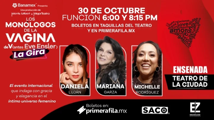 Flyer de Monologos de la Vagina