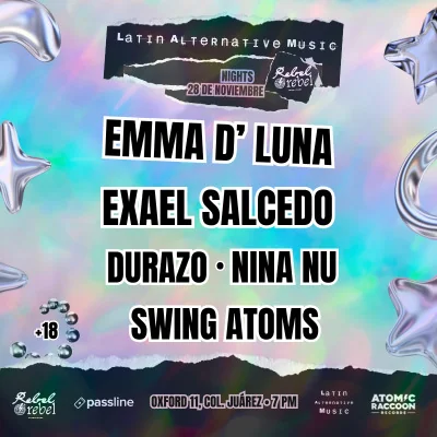 Flyer de Latin Alternative Music Nights