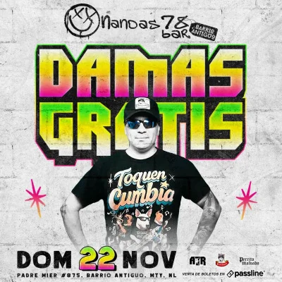 Flyer de DAMAS GRATIS