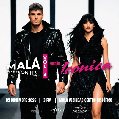 Flyer de Mala Fashion Fest | Edición Icónica