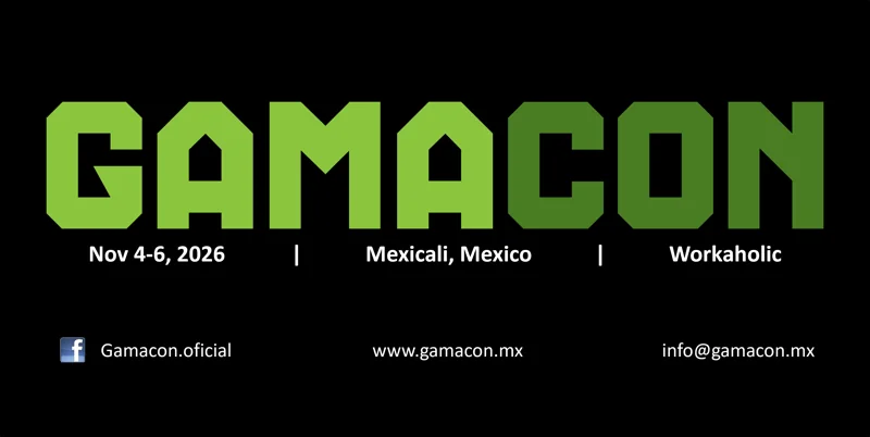 Flyer de GAMACON 2026