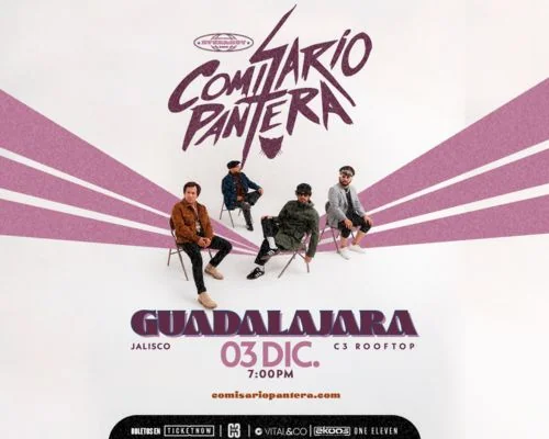 Flyer de COMISARIO PANTERA