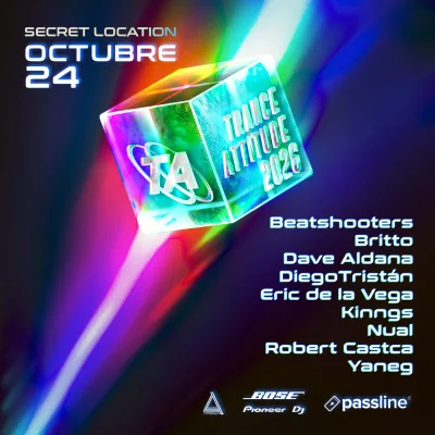 Flyer de Trance Attitude 2026