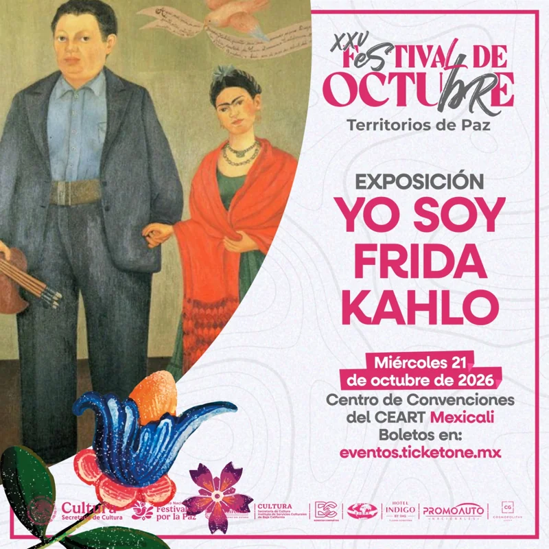 Flyer de Yo Soy Frida Kahlo 