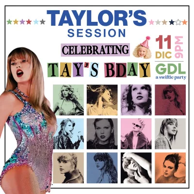 Flyer de TAYLOR´S SESSION 
