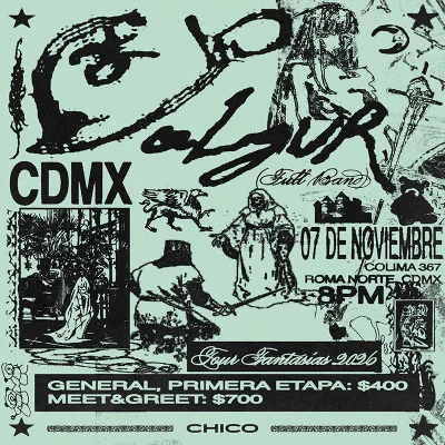 Flyer de FANTASÍAS CDMX 3