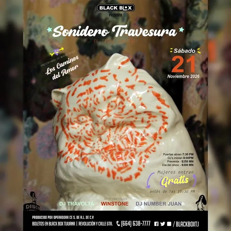 Flyer de Sonidero Travesura
