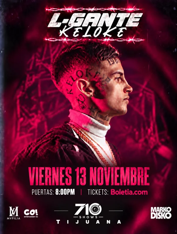 Flyer de L-GANTE KELOKE