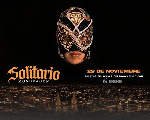 Flyer de SOLITARIO MONDRAGÓN